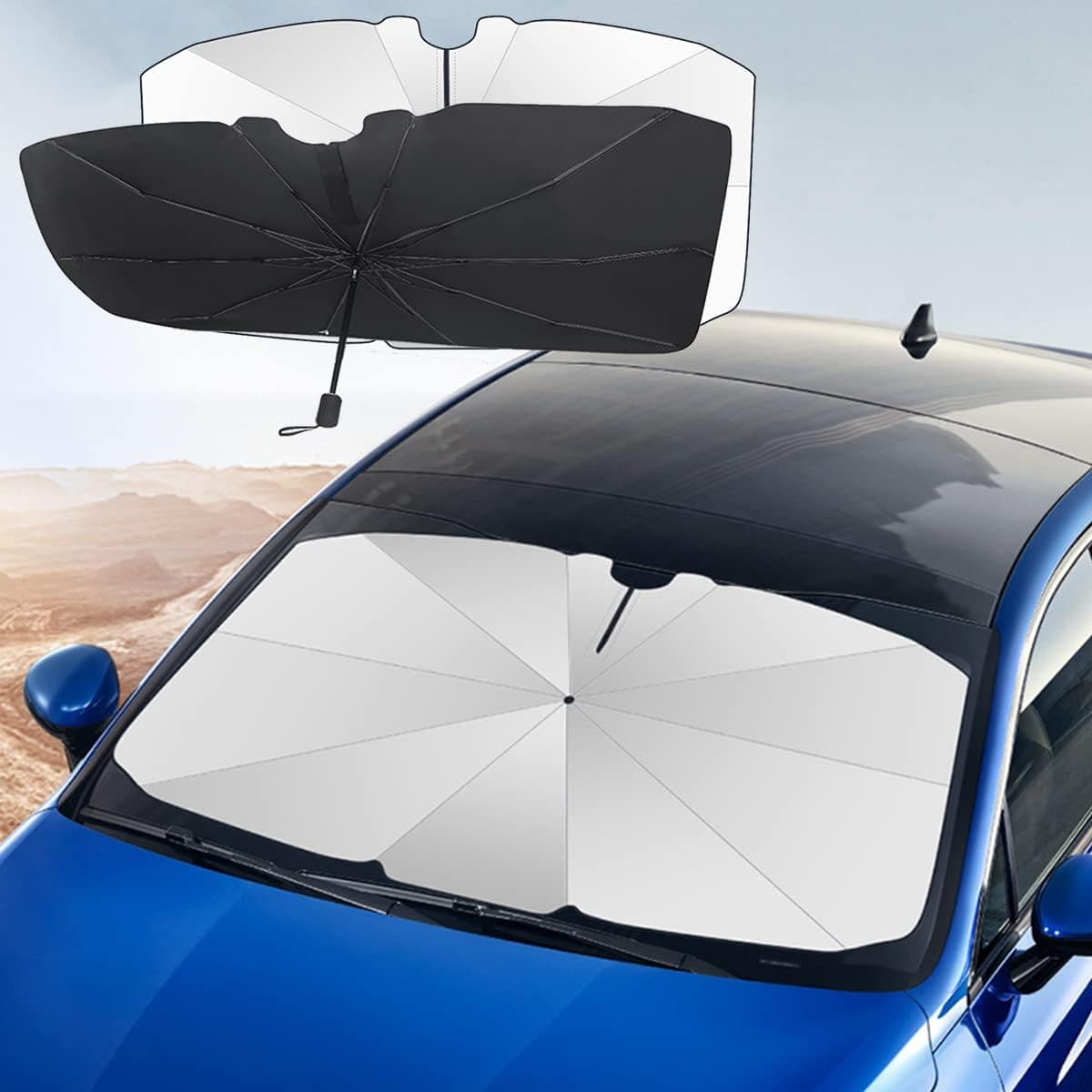 Foldable Car Sun Shade Windscreen UV Cover