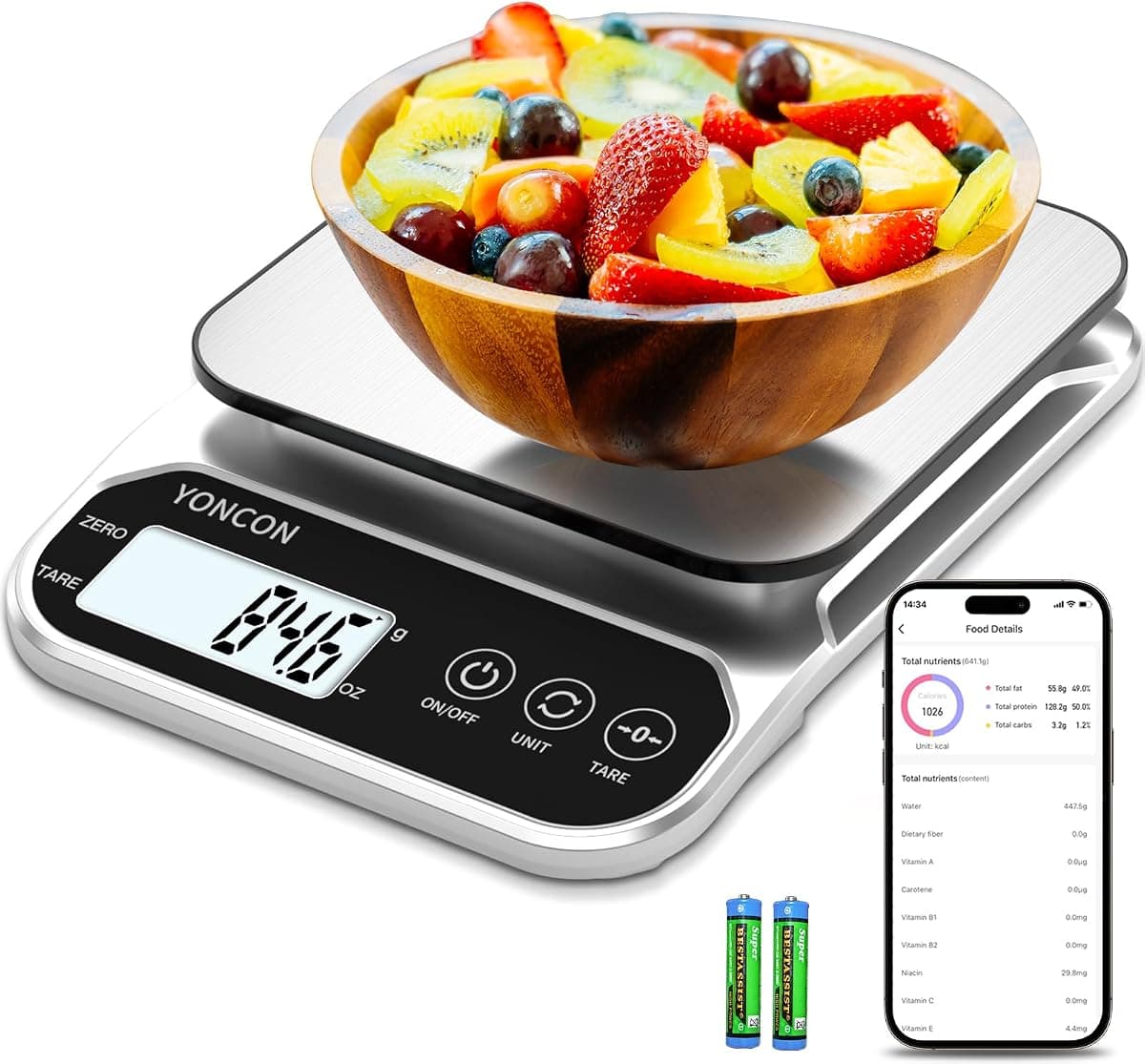 Smart Digital Kitchen Scale