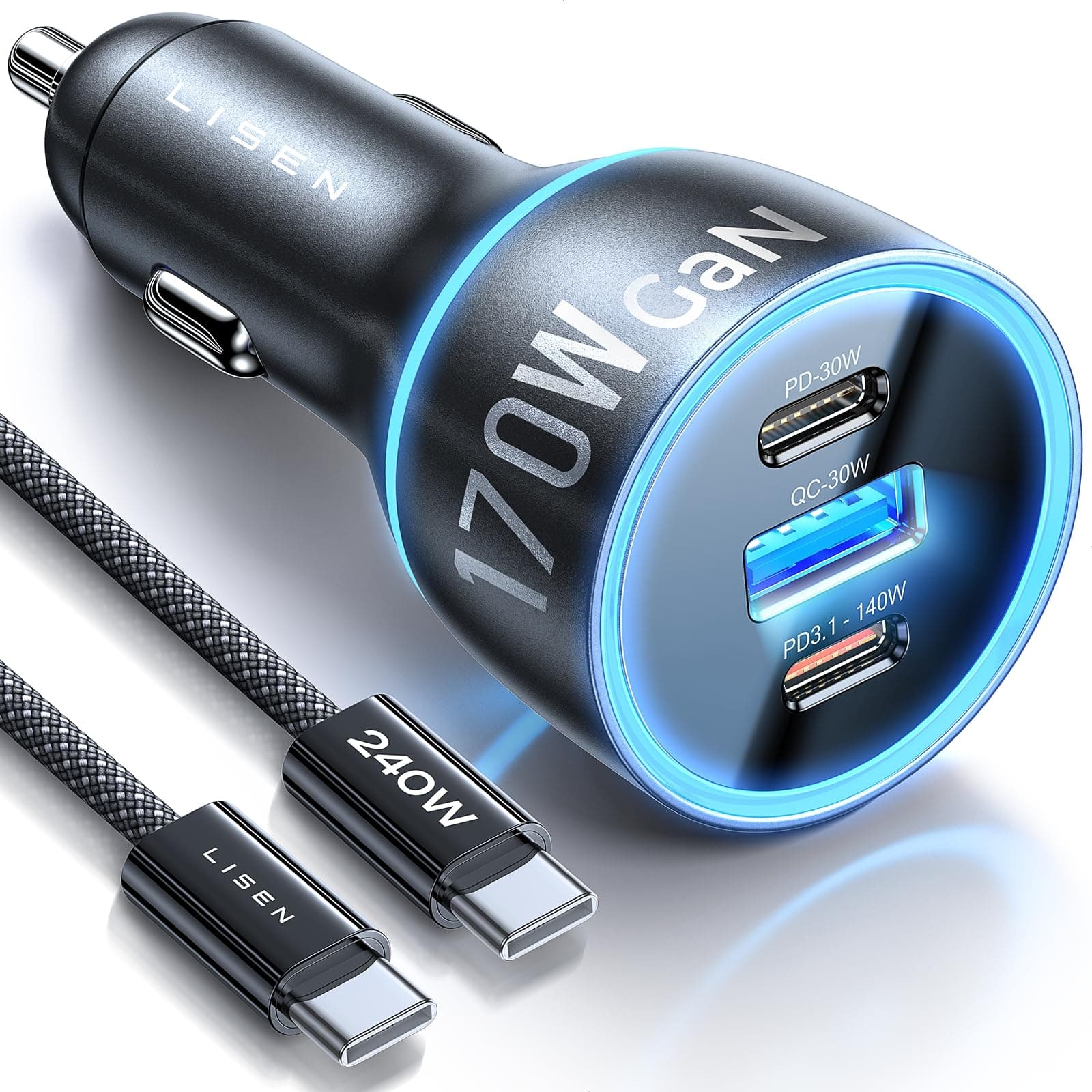USB C Car Charger